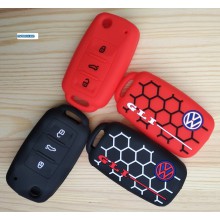Силиконовый чехол на ключ Volkswagen t5,golf.passt.jeta,toareg,touran и др gli